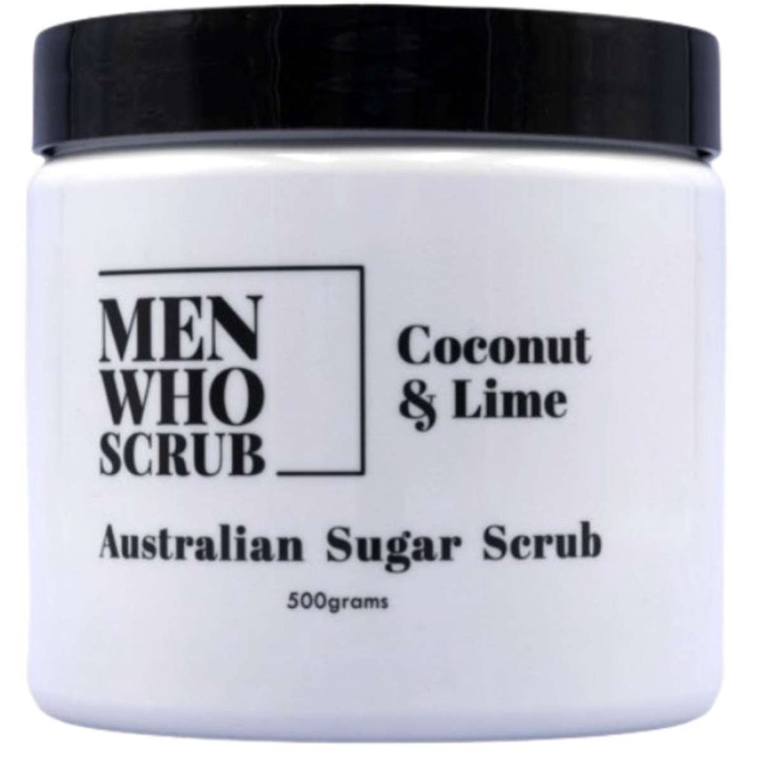 Men Who Scrub Coconut and Lime Sugar Body Scrub 500g