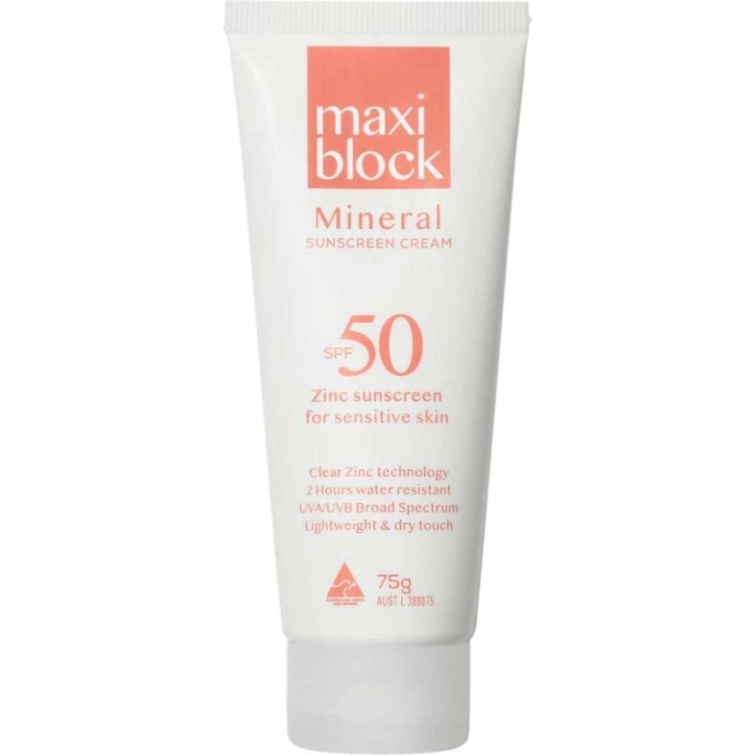 Maxiblock Mineral Sunscreen 2 Pack / 85g
