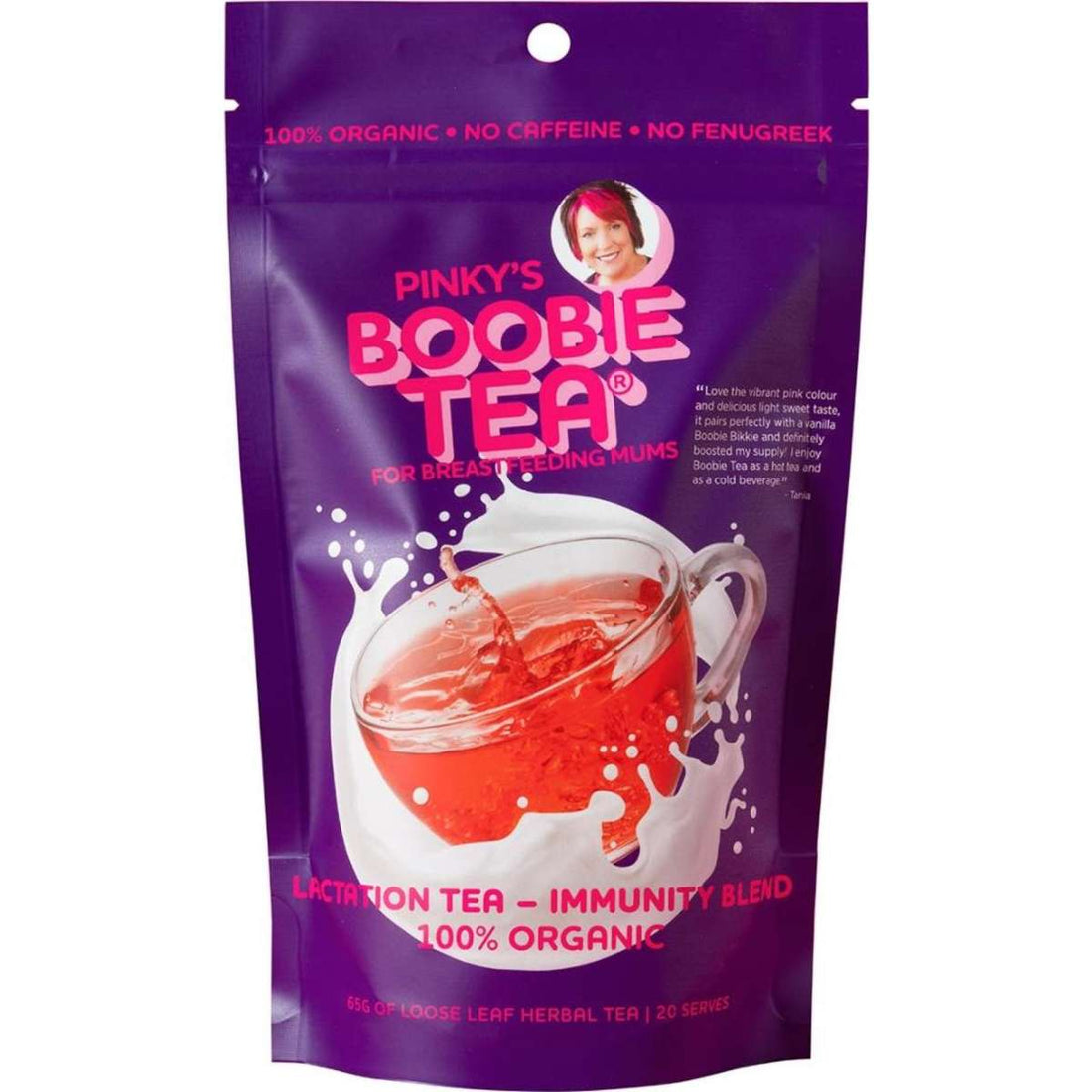 Boobie Bikkies Boobie Tea Immunity Blend 65g