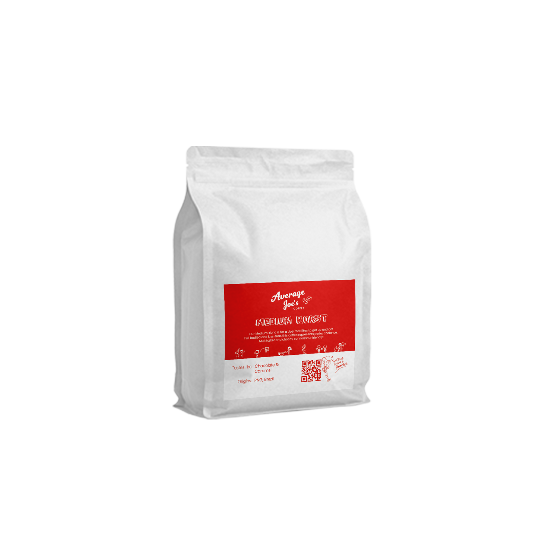 Average Joe’s Coffee Dark Roast, Medium Roast, Light Roast 250g - 3 Pack