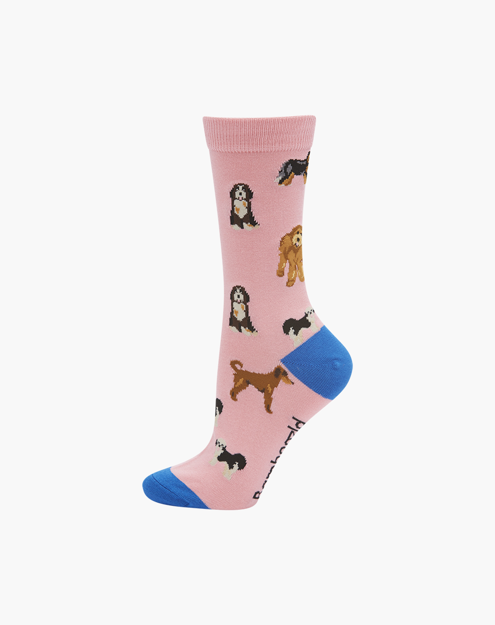 WOMENS OODLES BAMBOO SOCK / PINK / W2-8
