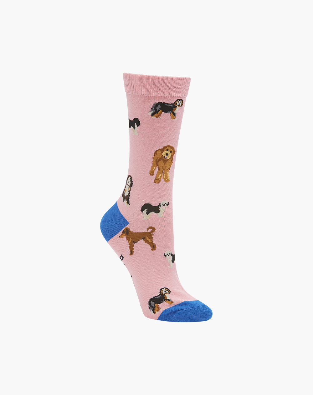 WOMENS OODLES BAMBOO SOCK / PINK / W2-8