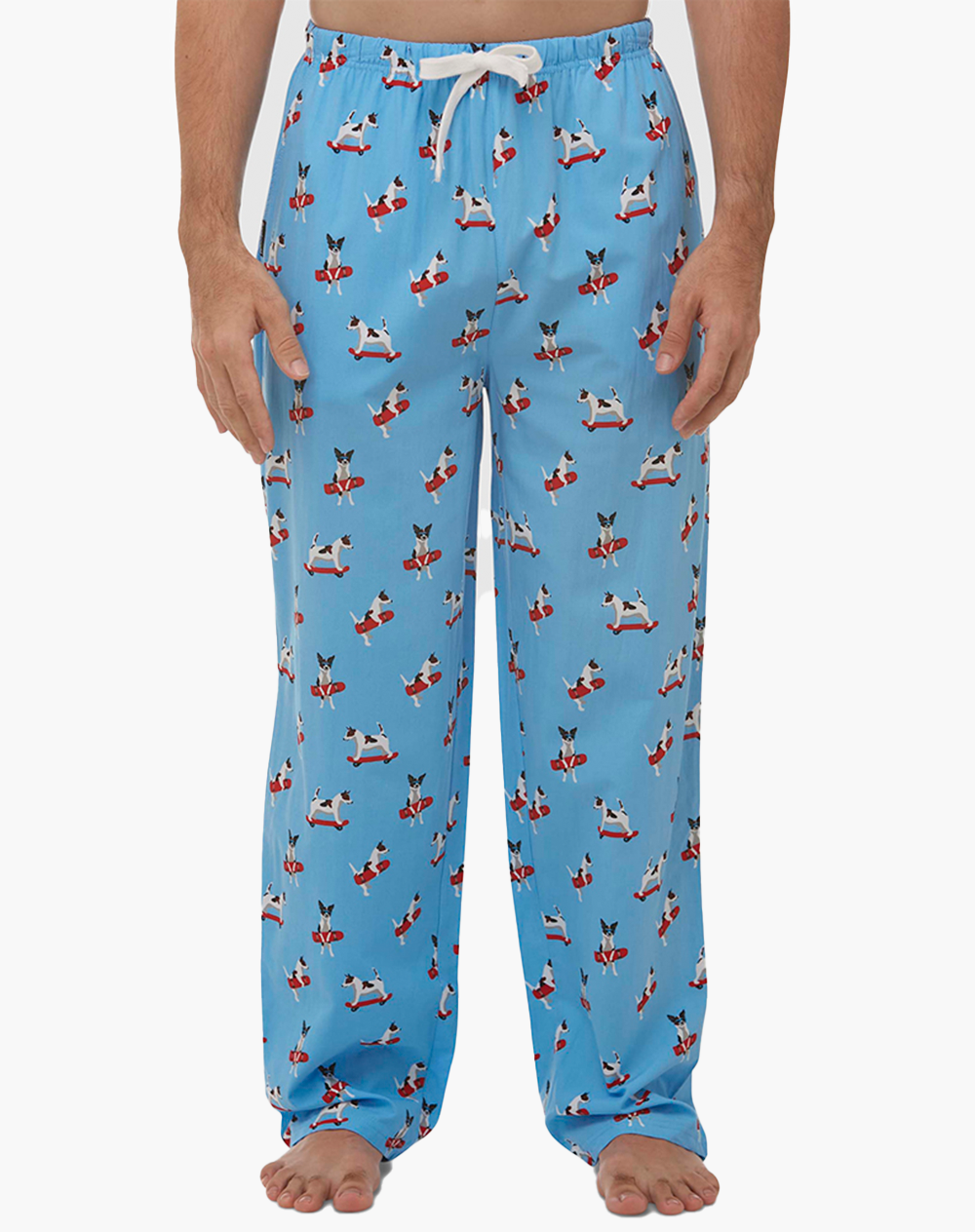 MENS JACK RUSSELL BAMBOO SLEEP PANT / BLUE / 2XL