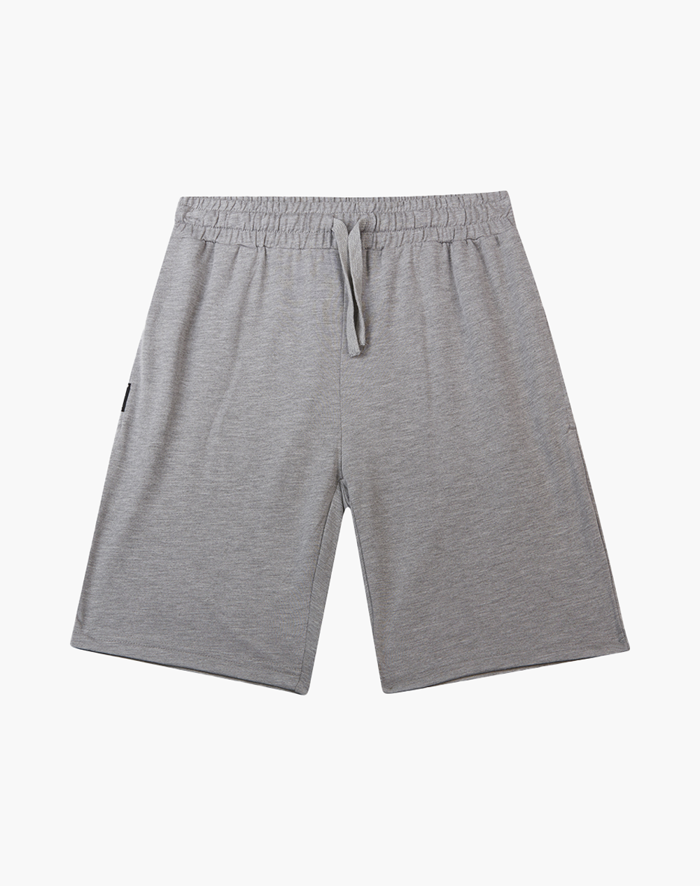 MENS COMFY BAMBOO JERSEY SLEEP SHORT - GREY / GREY MARLE / S