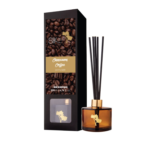 Silk Oil of Morocco Reed Diffuser - Cinnamon Coffee