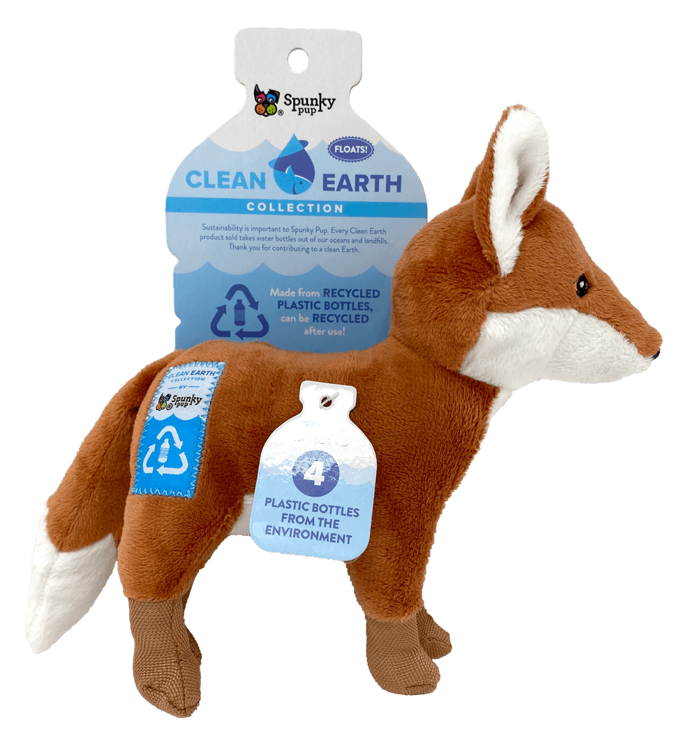 Spunky Pup - Clean Earth - Fox - Small