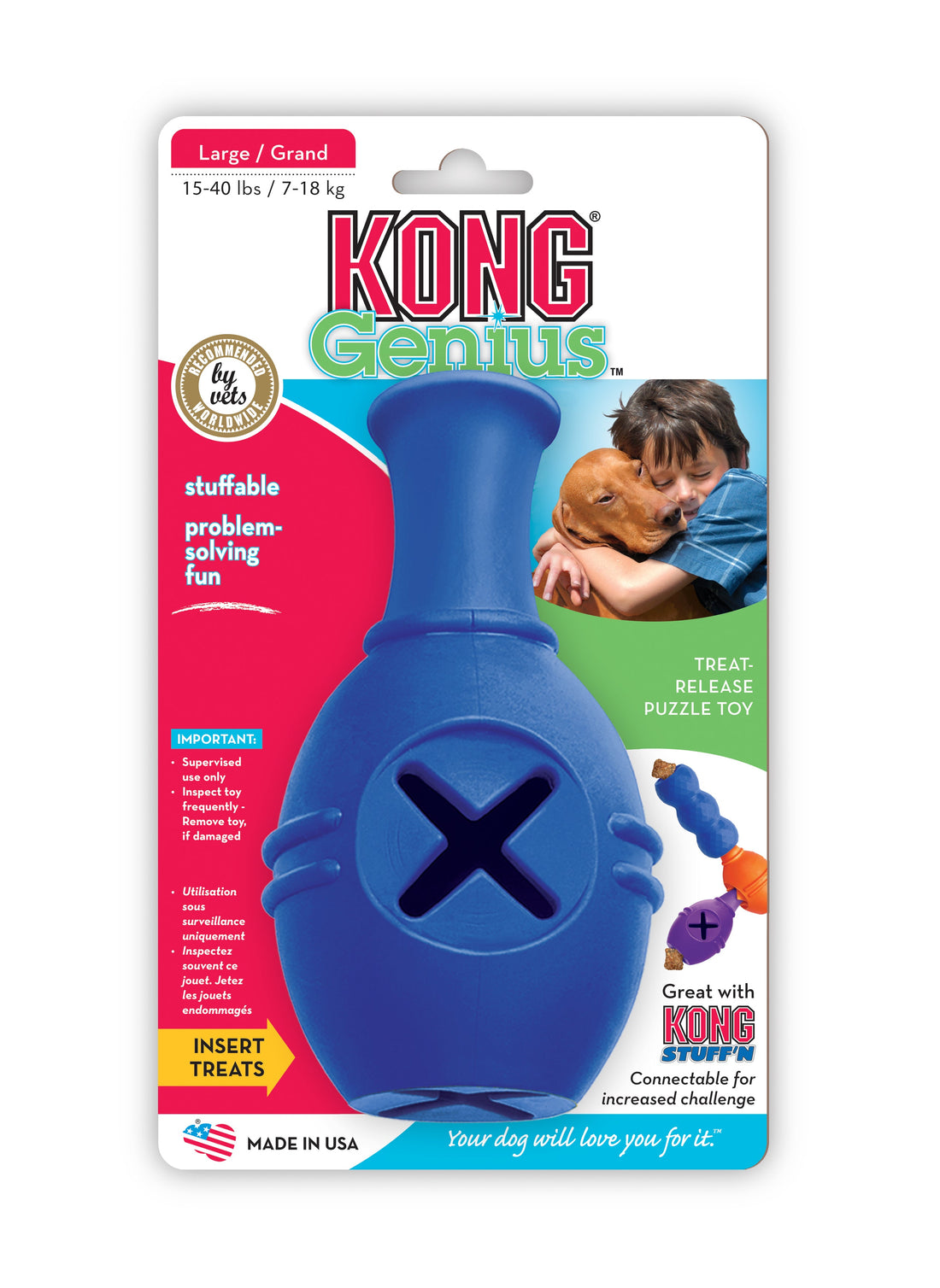 Kong Dog Genius Leo Large