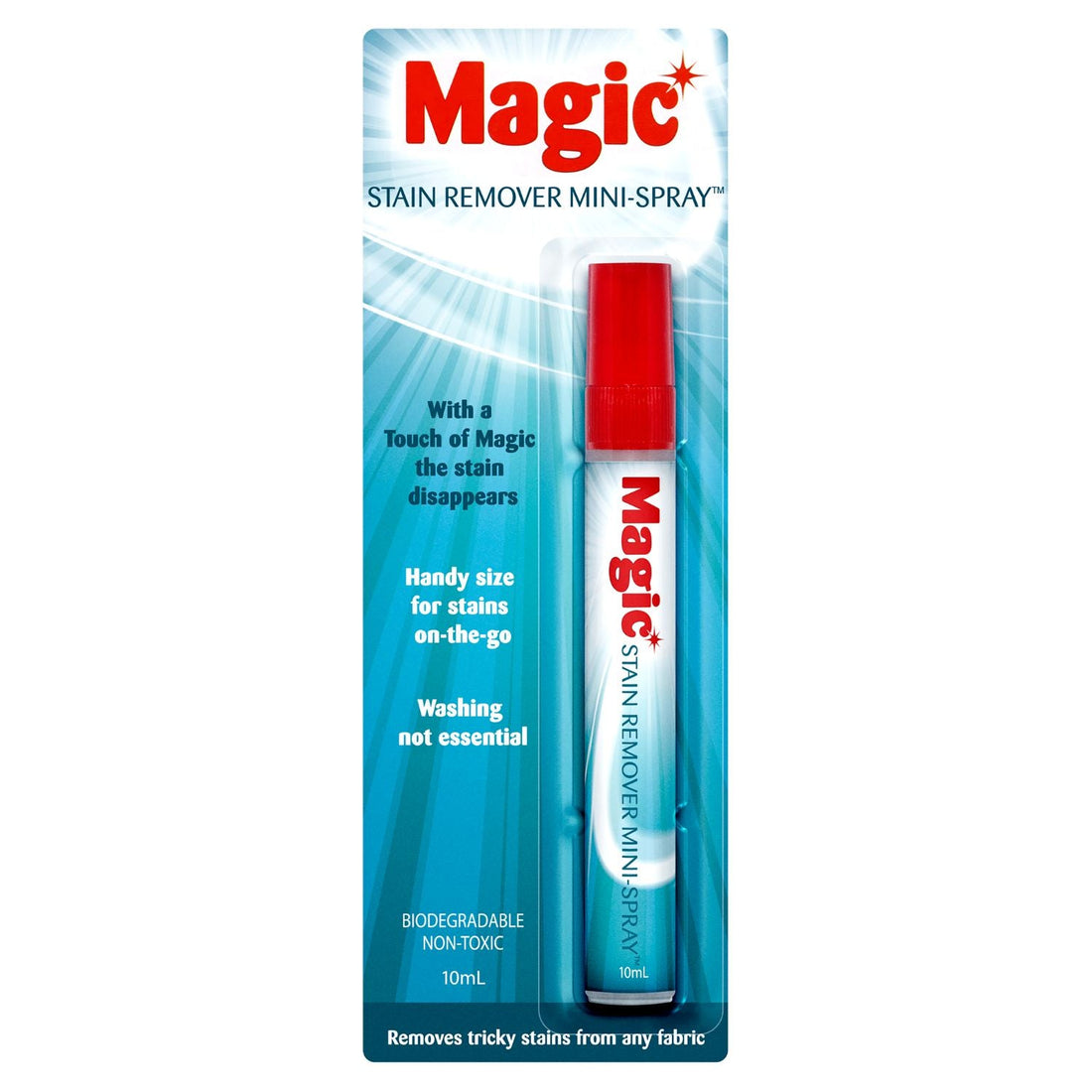 Rubbedin Magic® Stain Remover 10mL Mini Spray 2 Pack
