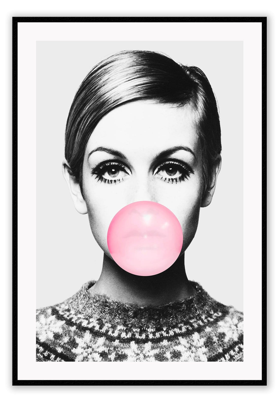 Twiggy Bubble / 80x110cm / Unframed