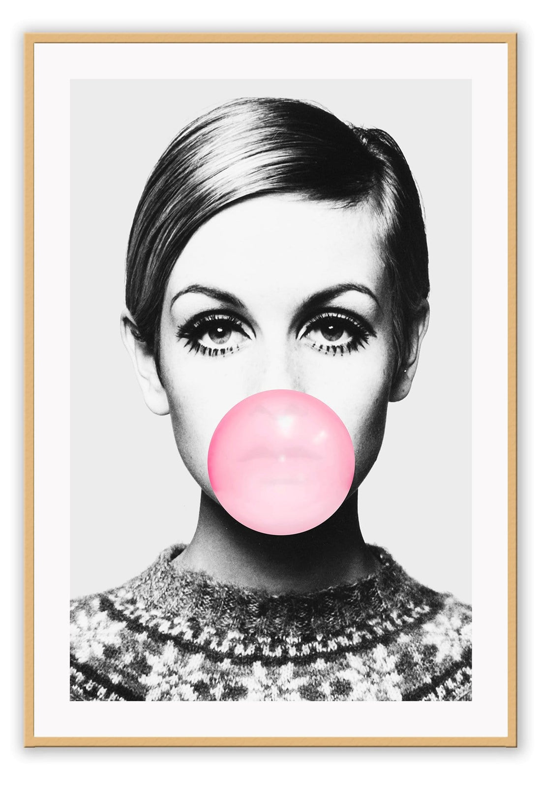 Twiggy Bubble / 80x110cm / Unframed