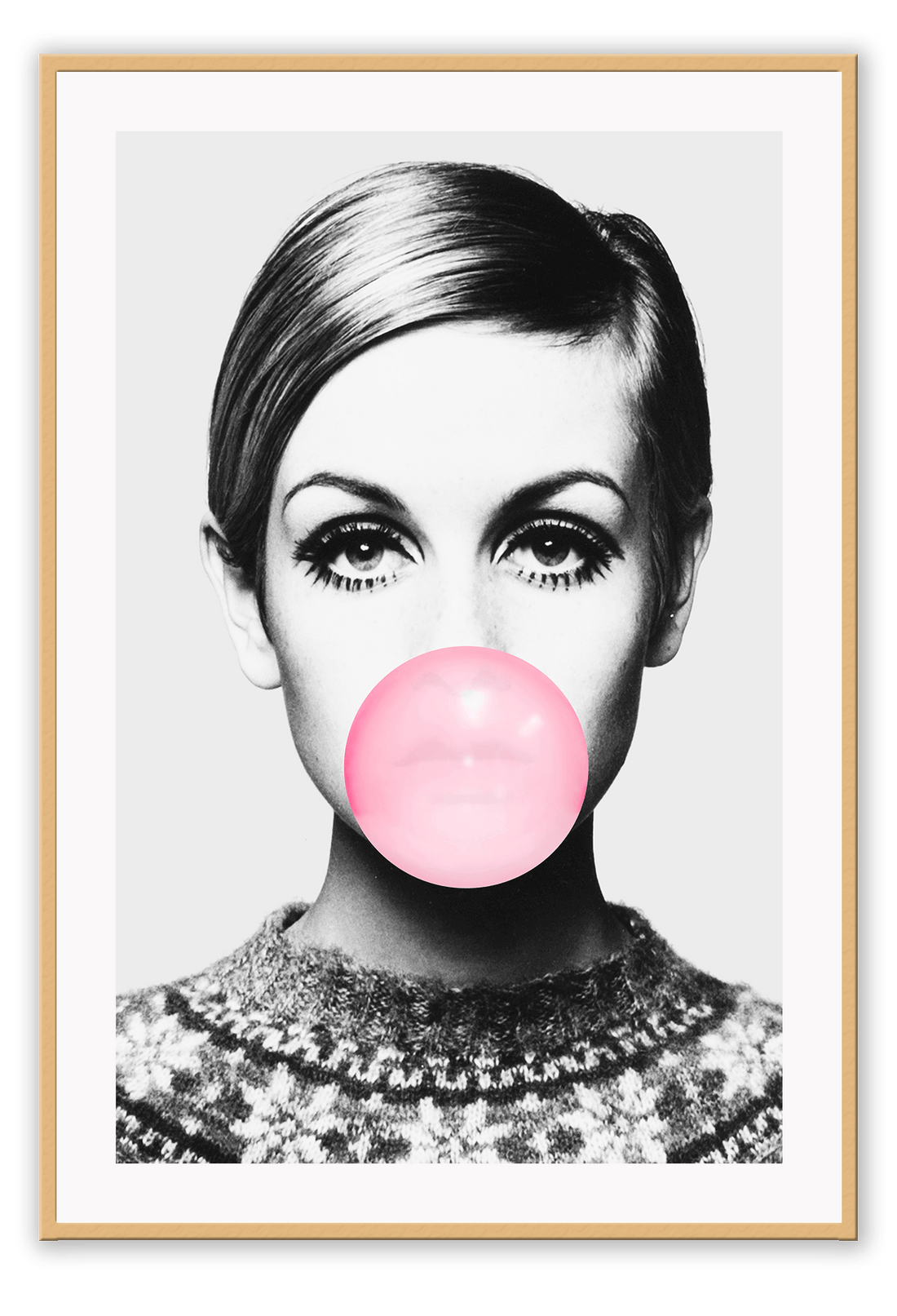 Twiggy Bubble / 80x110cm / Unframed