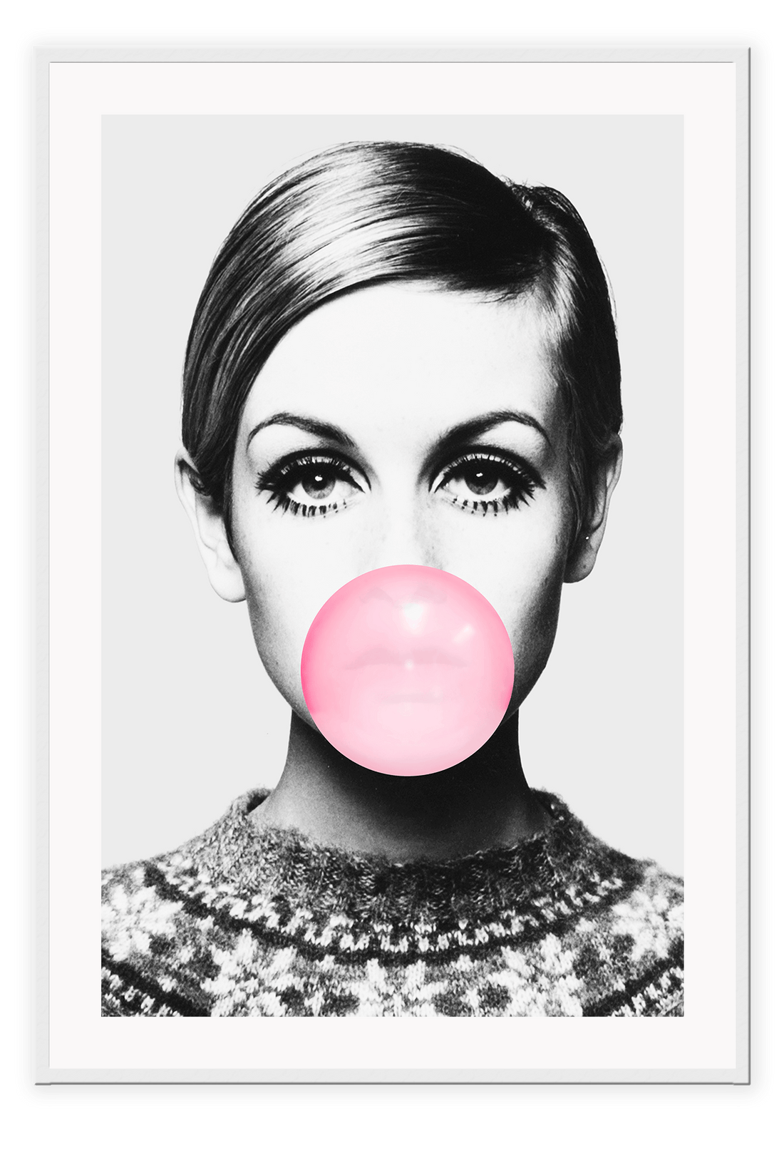 Twiggy Bubble / 80x110cm / Unframed