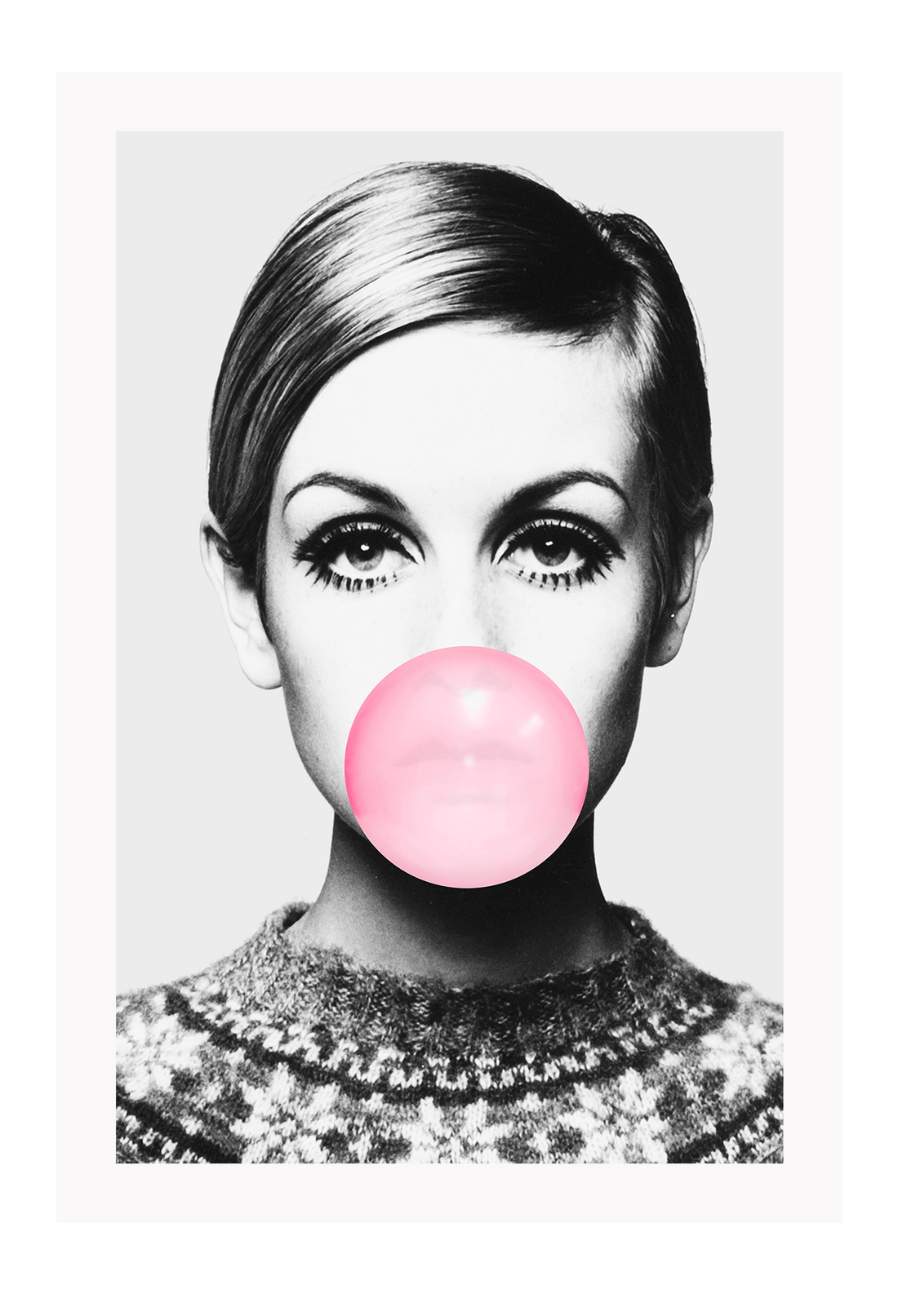 Twiggy Bubble / 80x110cm / Unframed